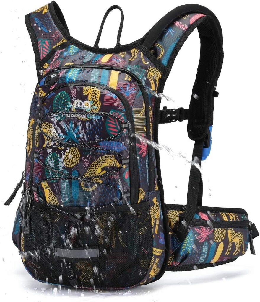 Insulated Hydration Backpack Pack with 2L BPA Free Bladder - Keeps Liquid Cool up to 5 Hours – for Running, Hiking, Cycling, Camping