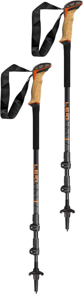 LEKI Makalu Cork Lite Premium Trekking Pole Pair