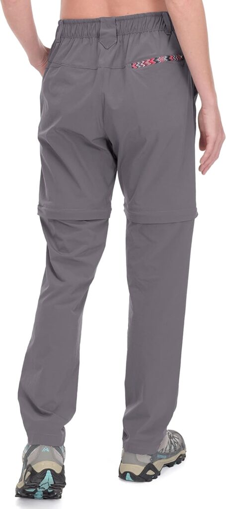 Little Donkey Andy Womens Hiking Pants Lightweight Convertible Zip-Off Pants Quick Dry UPF 50