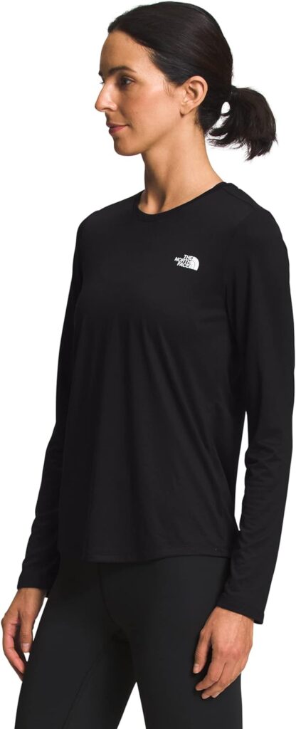 THE NORTH FACE Womens Elevation Long Sleeve Tee (Standard and Plus Size)