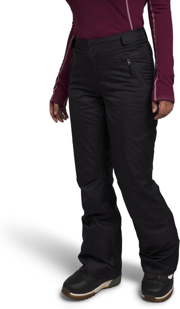 THE NORTH FACE Womens Sally Insulated Snow Pants - Regular, TNF Black, Medium Regular