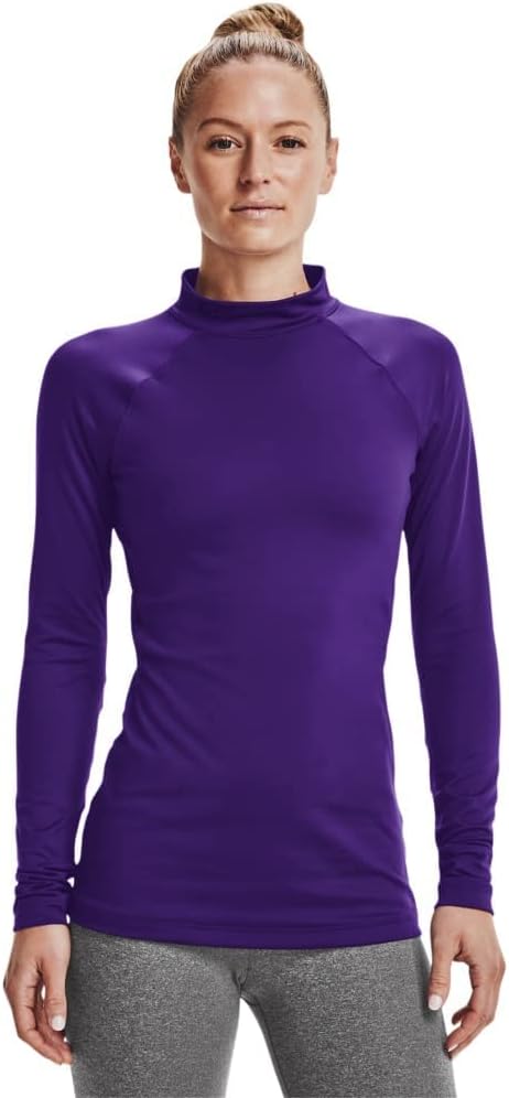 Under Armour Womens ColdGear Authentics Mock Neck